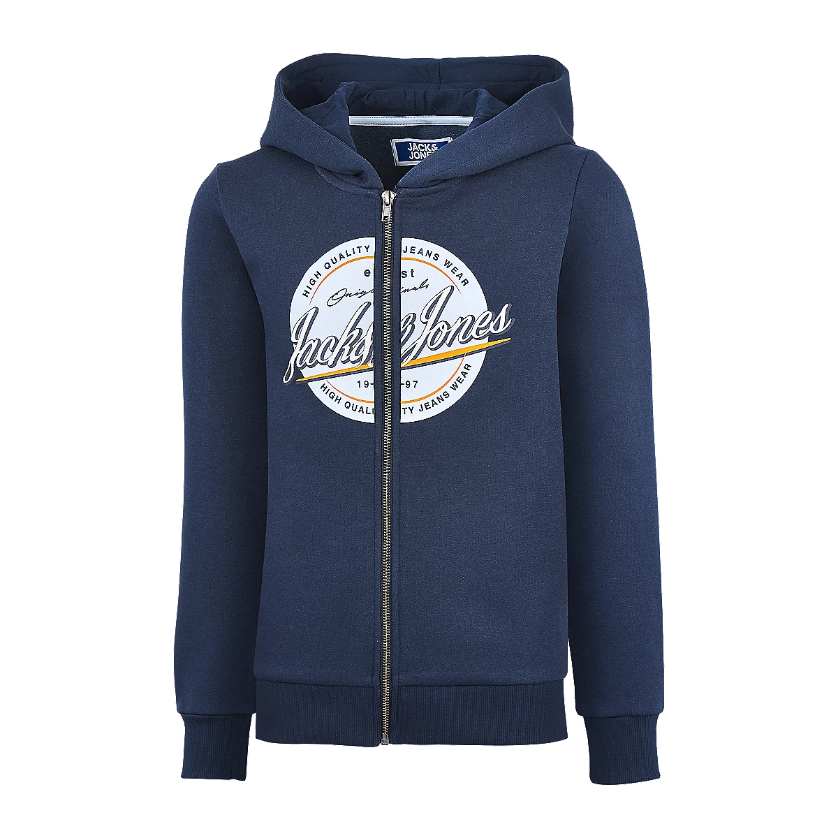 sweatshirt zippé à capuche garçon jorceder sweat