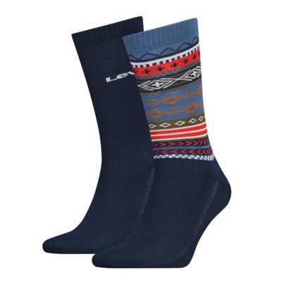 chaussettes homme reg cut fair isle 2p