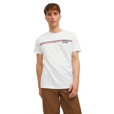 tee-shirt à manches courtes homme jjatlas crew neck