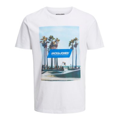 tee-shirt à manches courtes homme jjgem crew neck