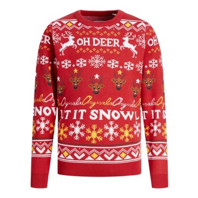 pull garçon jorhoho knit crew neck