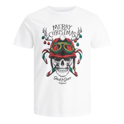 tee-shirt à manches courtes homme jorclaus ss crew neck xmas