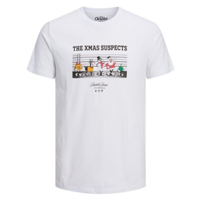tee-shirt à manches courtes homme jorxmas ss crew neck xmas