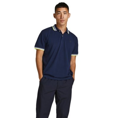 polo à manches courtes homme jjneon flash ss polo