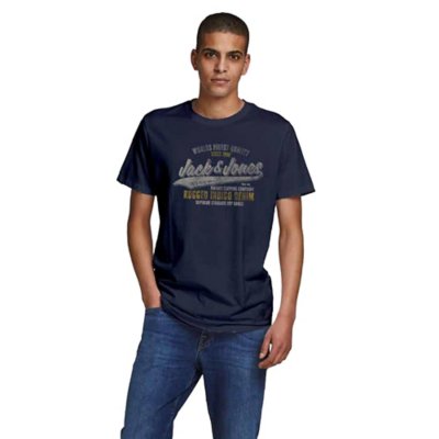 tee-shirt à manches courtes homme jprblubooster ss crew neck july