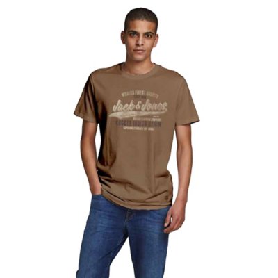 tee-shirt à manches courtes homme jprblubooster ss crew neck july