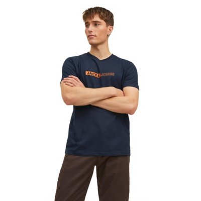 tee-shirt à manches courtes homme jjneo crew neck