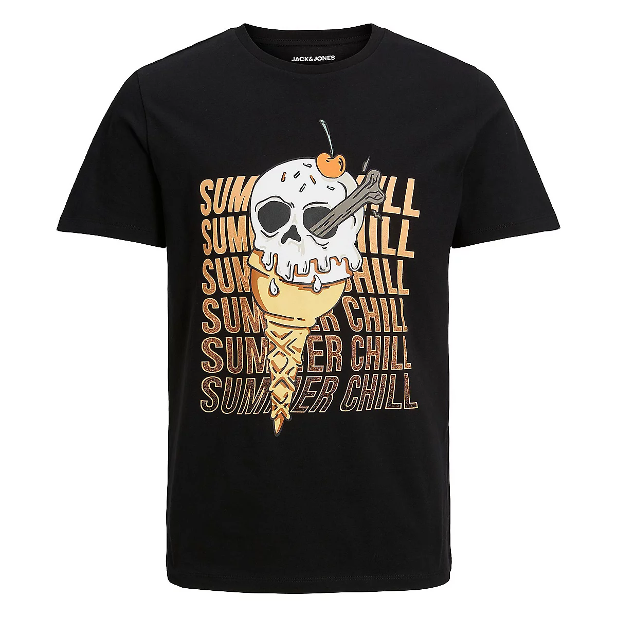 tee-shirt à manches courtes homme jjtidal crew neck