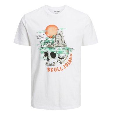 tee-shirt à manches courtes homme jjtidal crew neck