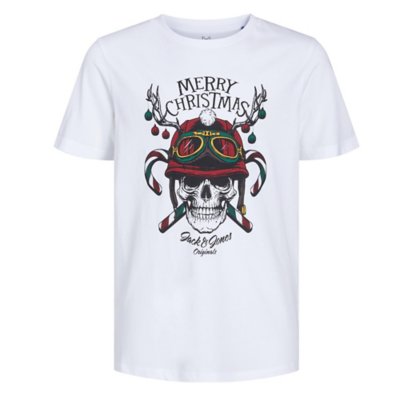tee-shirt à manches courtes garçon jorclaus ss crew neck xmas jnr