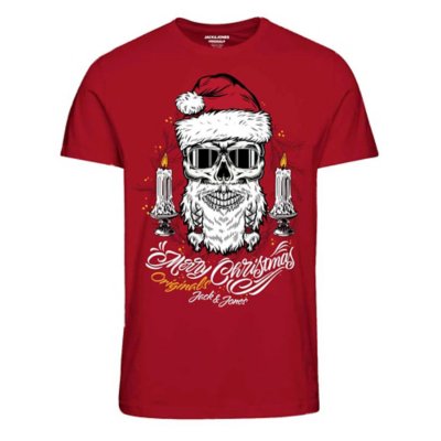 tee-shirt à manches courtes garçon jorclaus ss crew neck xmas jnr