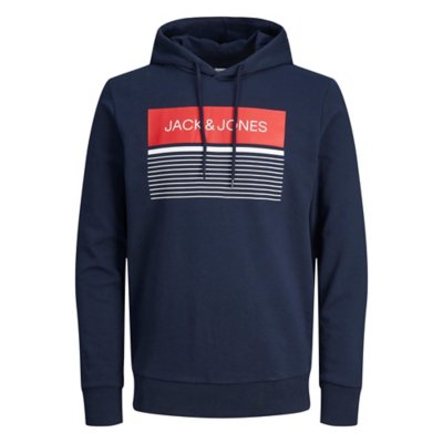 sweatshirt à capuche homme jjtravis