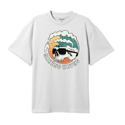 tee-shirt à manches courtes garçon jjtidal crew neck