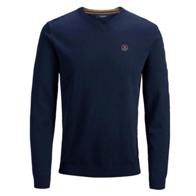 pull homme jprblusheldon knit v neck prau22