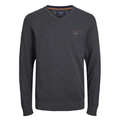 pull homme jprblusheldon knit v neck prau22
