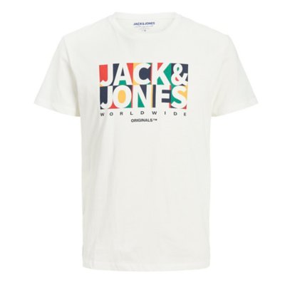 tee-shirt à manches courtes garçon jorpalette ss crew neck jnr