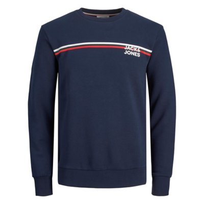 sweatshirt homme jjatlas crew neck