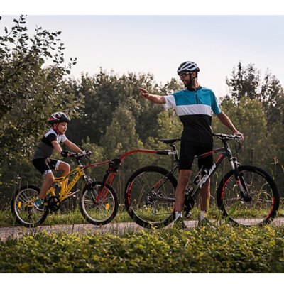 Peruzzo Trail Angel Barre de liaison vélo adulte et enfant rouge