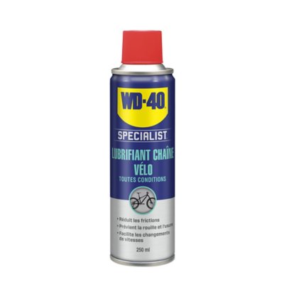 produit d'entretien wd-40 bike lubrifiant chaine 250ml