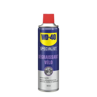 produit d'entretien vélo wd-40 dégraissant 500 ml