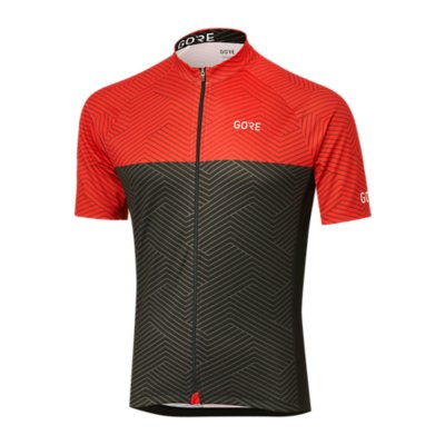 maillot cycliste manches courtes homme optix