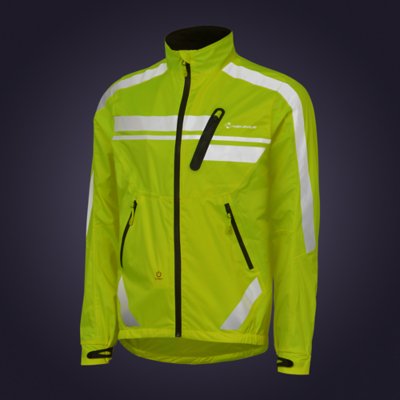 Veste légère pour sport et vélo avec capsule LED