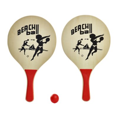 jeu de raquettes beach bois