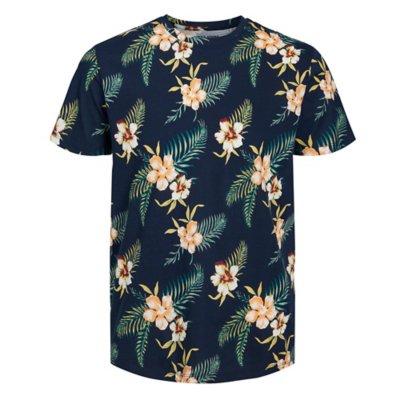 tee-shirt à manches courtes garçon jjbecs aop crew neck