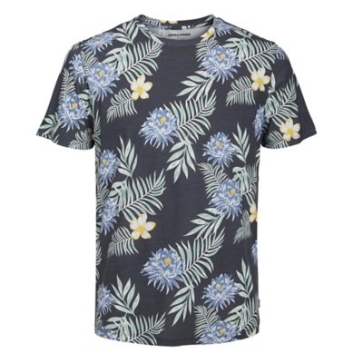 tee-shirt à manches courtes garçon jjbecs aop crew neck