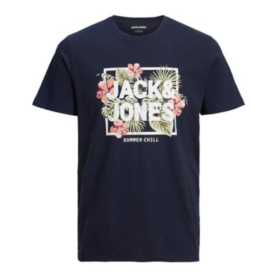 tee-shirt à manches courtes garçon jjbecs shape crew neck