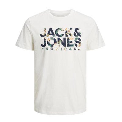 tee-shirt à manches courtes garçon jjbecs shape crew neck