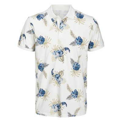 polo à manches courtes homme jjbecs aop ss