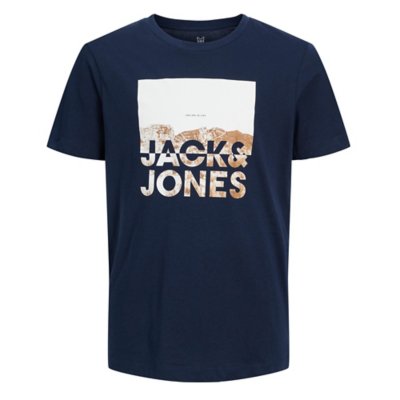 tee-shirt à manches courtes garçon jcoalfie ss crew neck fst jnr
