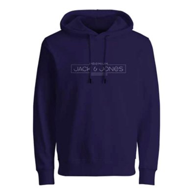 sweatshirt à capuche homme jprblalogo hood fst