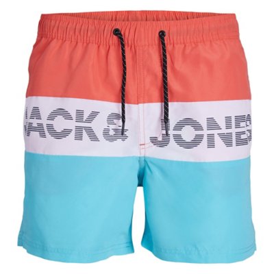 short de bain garçon jpstfiji jjswim colorblock sn