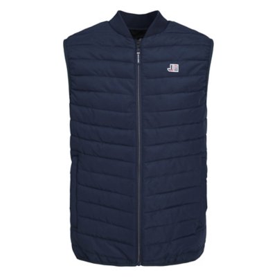 doudoune sans manche homme jcologan bodywarmer collar