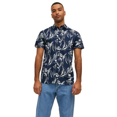 chemise à manches courtes homme jorcrayon aop ss