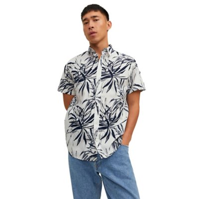 chemise à manches courtes homme jorcrayon aop ss