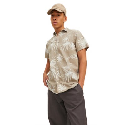 chemise à manches courtes homme jorcrayon aop ss