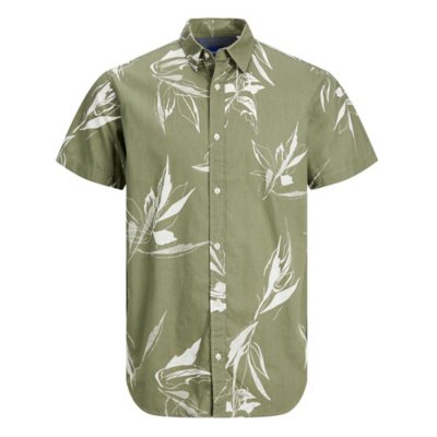 chemise à manches courtes homme jorcrayon aop ss