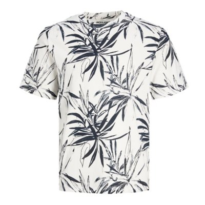 tee-shirt à manches courtes homme jorcrayon aop crew neck