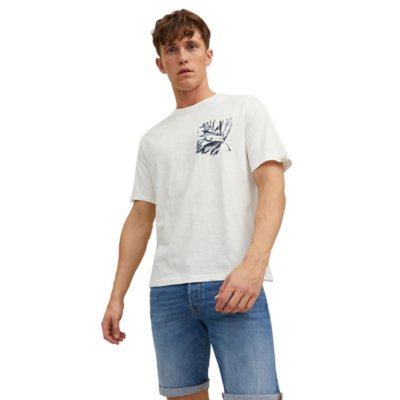 tee-shirt à manches courtes homme jorcrayon pocket crew neck