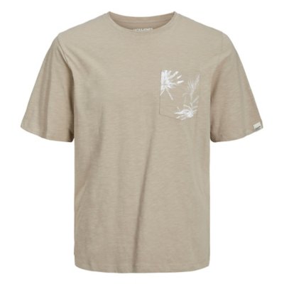 tee-shirt à manches courtes homme jorcrayon pocket crew neck