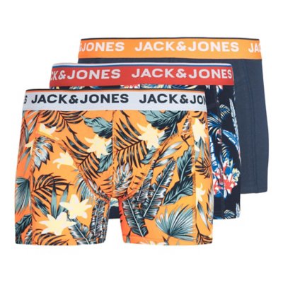 boxer homme jactropical flowers trunks 3 pack