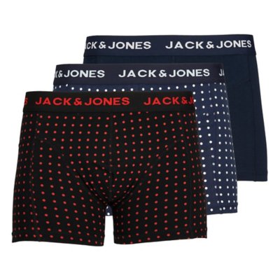 boxer homme jacseki dots trunks 3 pack