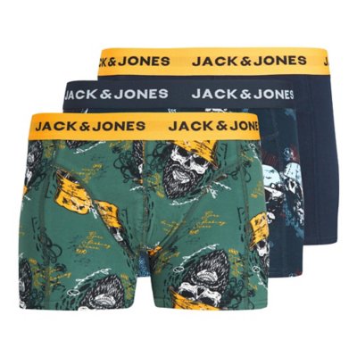 boxer garçon jactrip skulls trunks 3 pack