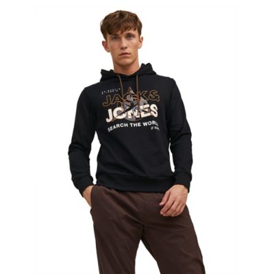 sweatshirt à capuche homme jcohunt