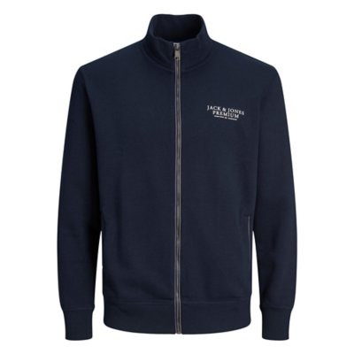 sweatshirt zippé homme jprbluarchie zip high neck