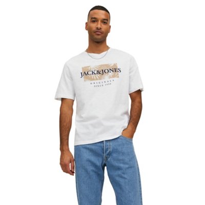 tee-shirt à manches courtes homme jorcrayon branding crew neck