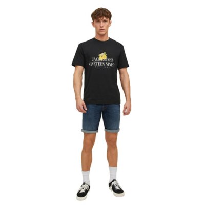 tee-shirt à manches courtes homme jorflores crew neck